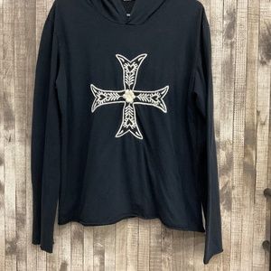 I CAN 2 LONG SLEEVE HOODED TEE